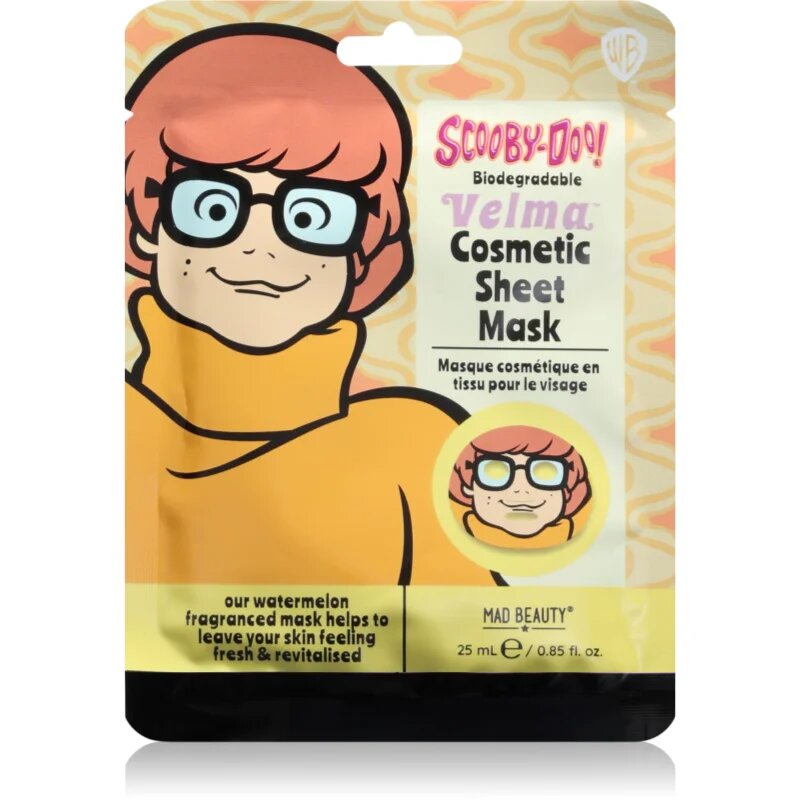 Mad Beauty Scooby Doo Velma masca pentru celule cu efect antioxidant 25 ml