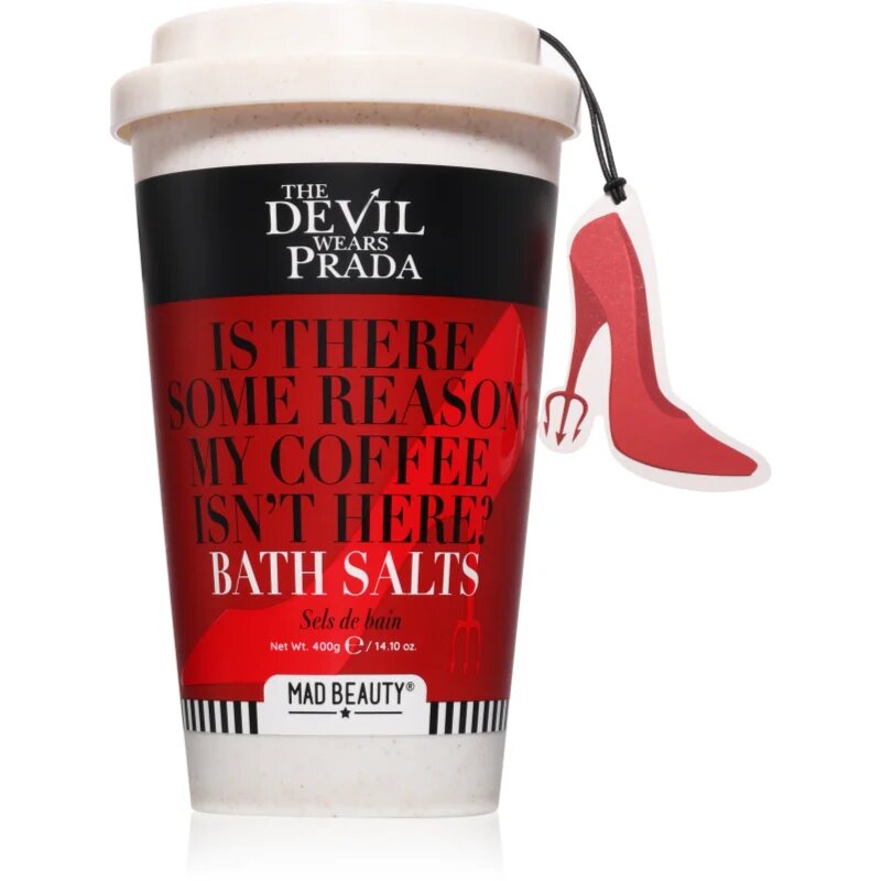Mad Beauty The Devil Wears Prada sare de baie relaxanta 400 g