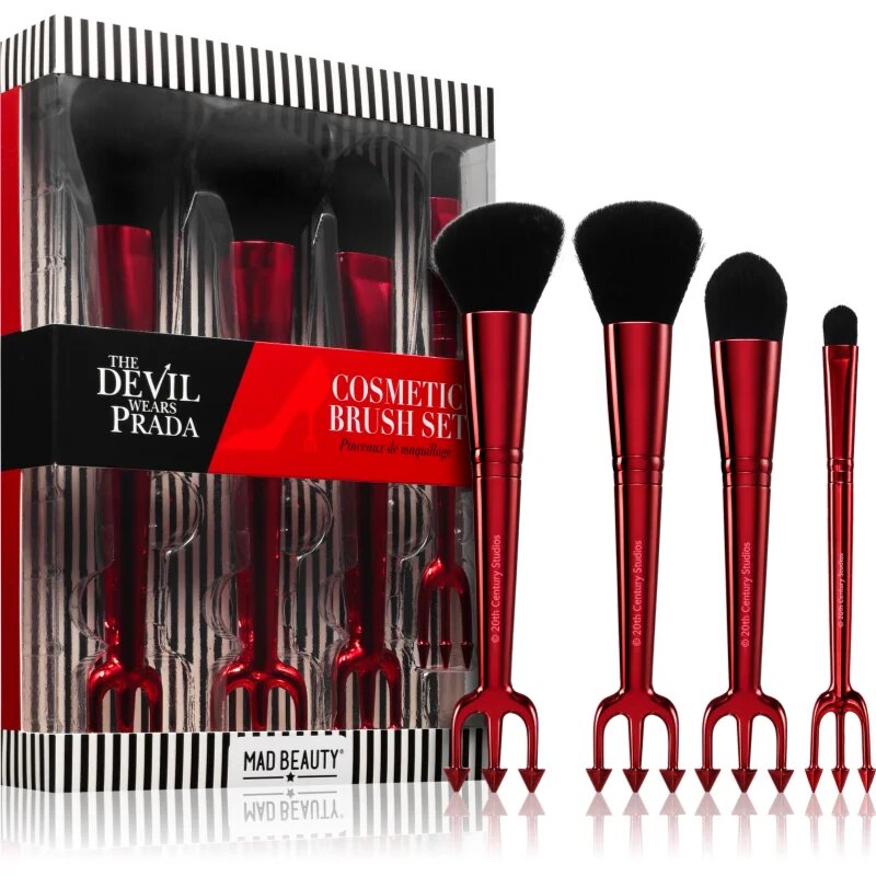 Mad Beauty The Devil Wears Prada set perii machiaj