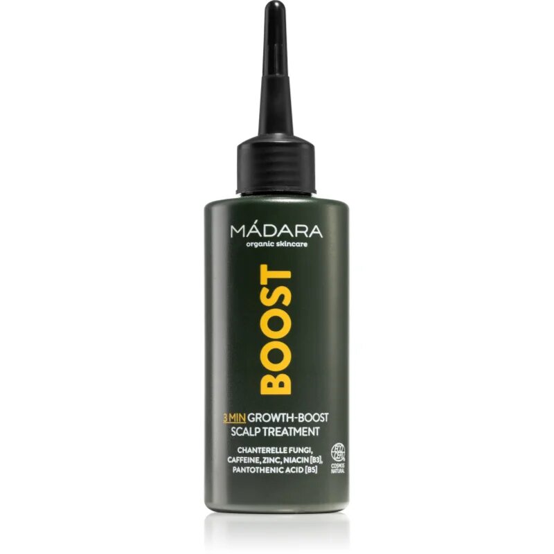 Mádara MÁDARA Boost tratament pentru stimularea creșterii părului și anti-cădere 100 ml