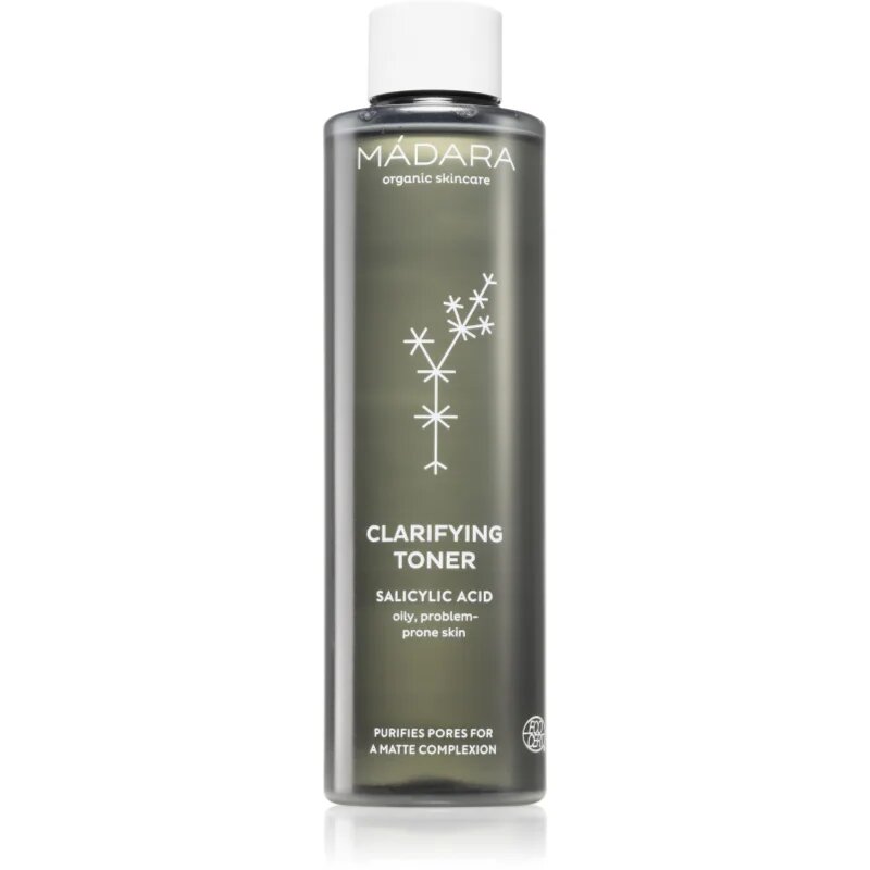 MÁDARA Clarifying tonic pentru curățare cu efect de matifiere 200 ml