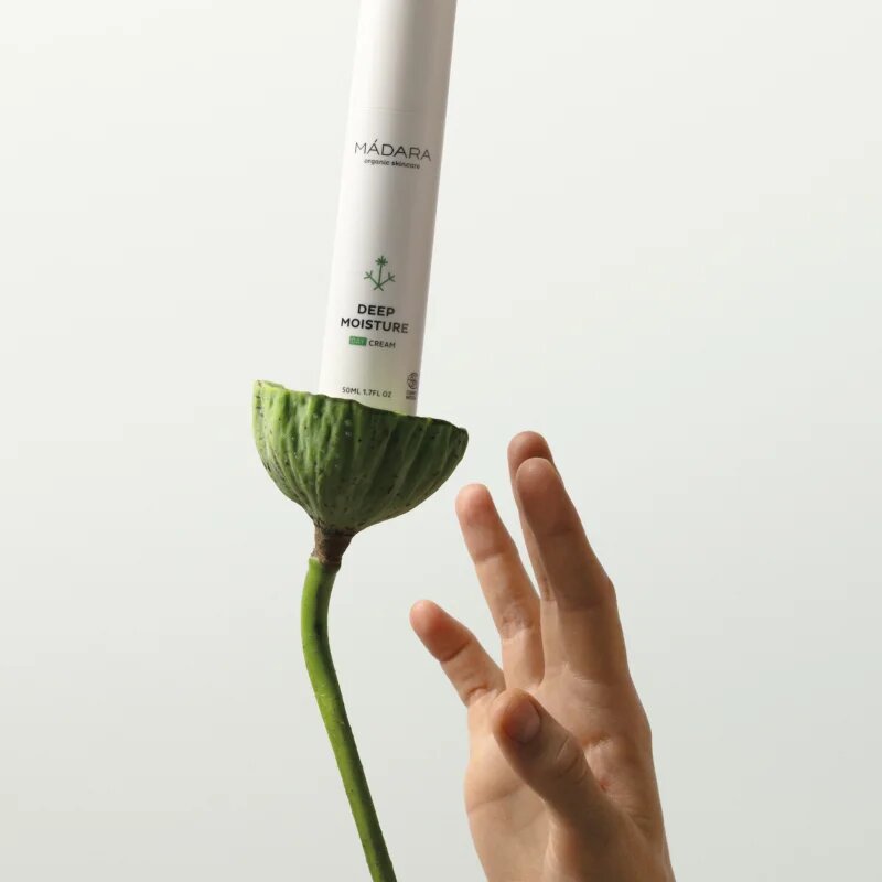 Mádara MÁDARA Deep Moisture crema de zi pentru hidratare intensa 50 ml