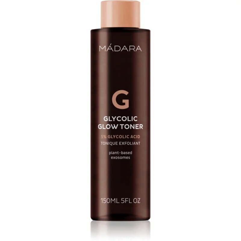 MÁDARA Glycolic Glow Toner tonic exfoliant delicat 150 ml