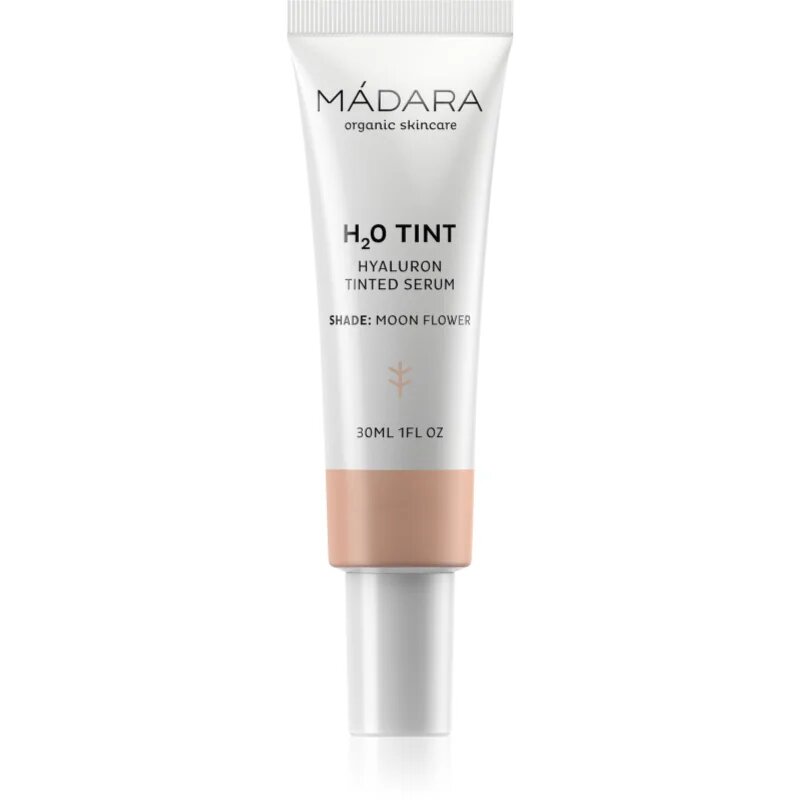 Mádara MÁDARA H2O Tint crema hidratanta si tonifianta culoare #2 Moon Flower 30 ml