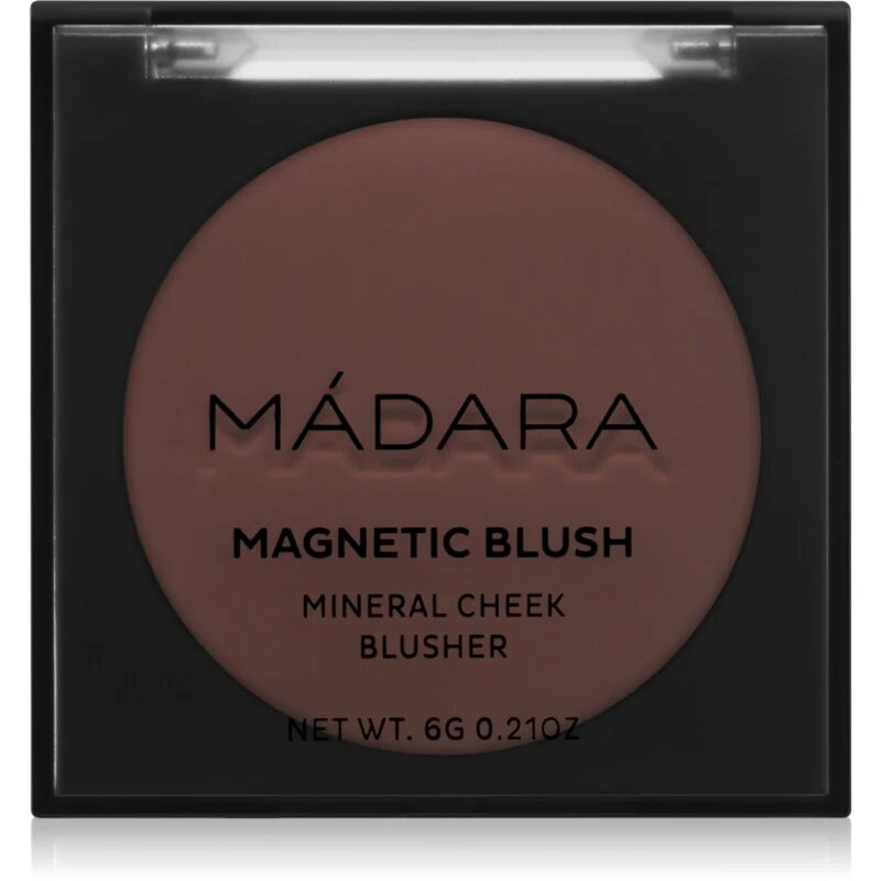 Mádara MÁDARA Magnetic Blush fard de obraz sub forma de pudra culoare Bare Blossom 6 g