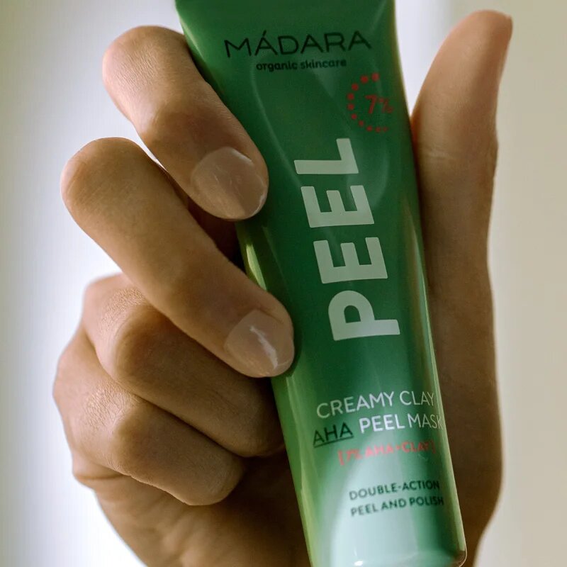 Mádara MÁDARA Peel mască cu argilă cu efect exfoliant 60 ml