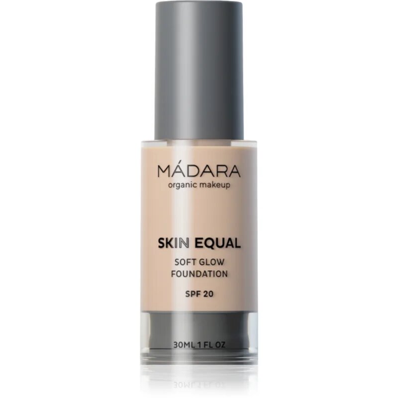 Mádara MÁDARA Skin Equal machiaj de stralucire pentru un look natural SPF 15 culoare #10 Porcelain 30 ml