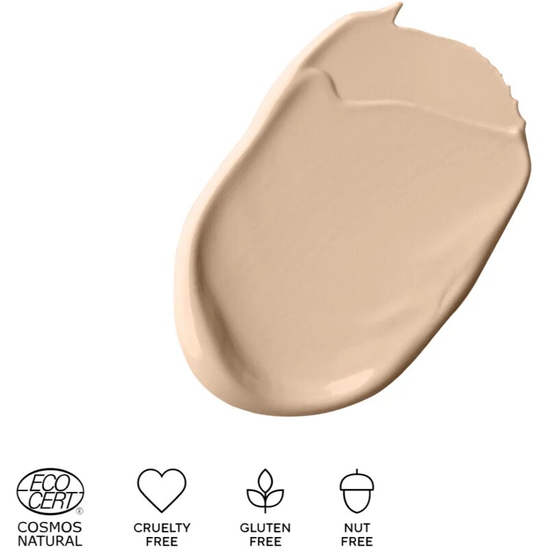 Mádara MÁDARA Skinonym Semi-Matte Peptide machiaj persistent cu peptide culoare #25 Linen 30 ml