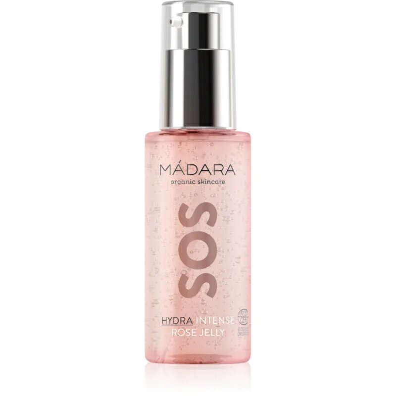 Mádara MÁDARA SOS Hydra Intense gel hidratant cu apă de trandafiri 75 ml