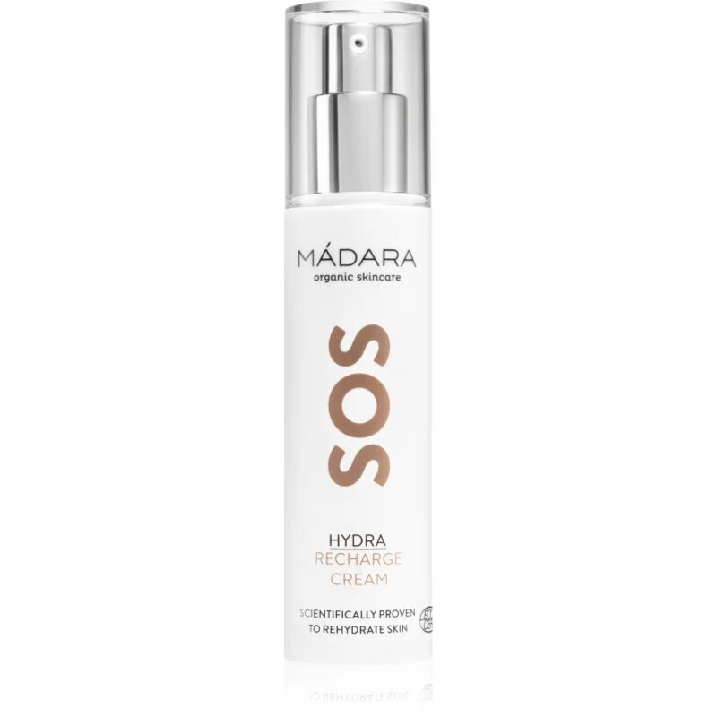 Mádara MÁDARA SOS Hydra Recharge Crema de zi si noapte impotriva ridurile 50 ml