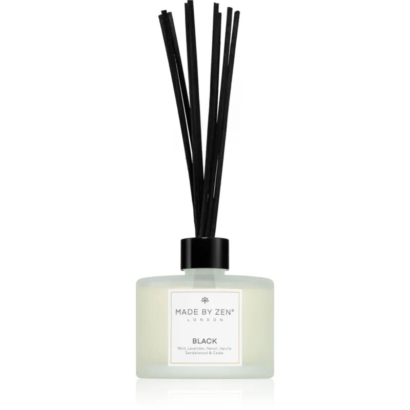 MADE BY ZEN Black aroma difuzor cu rezervã 200 ml