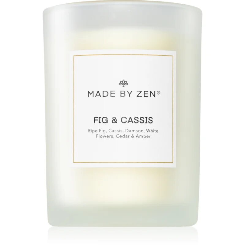 MADE BY ZEN Fig & Cassis lumânare parfumată 250 g