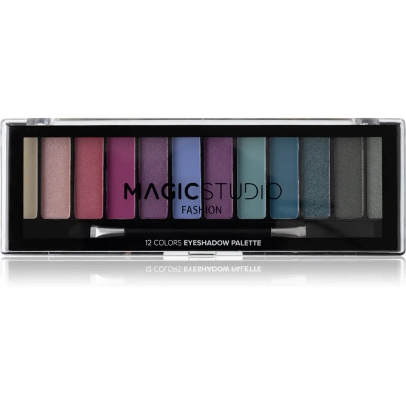 Magic studio 12 Colors Eyeshadow Palette paleta farduri de ochi 02 Fashion 12x1.5 g