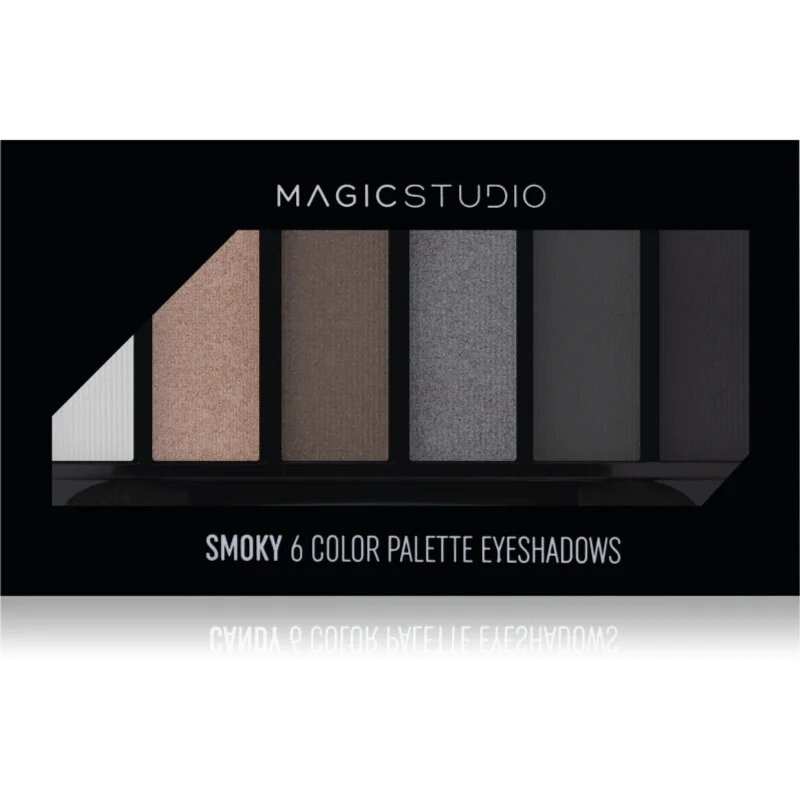 Magic studio 6 Color Palette Eyeshadows paletă cu farduri de ochi culoare 03 Smoky 6.3 g