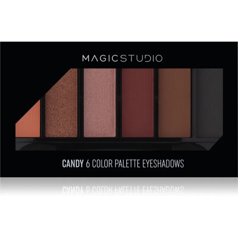 Magic studio 6 Color Palette Eyeshadows paletă cu farduri de ochi culoare 6.3 g