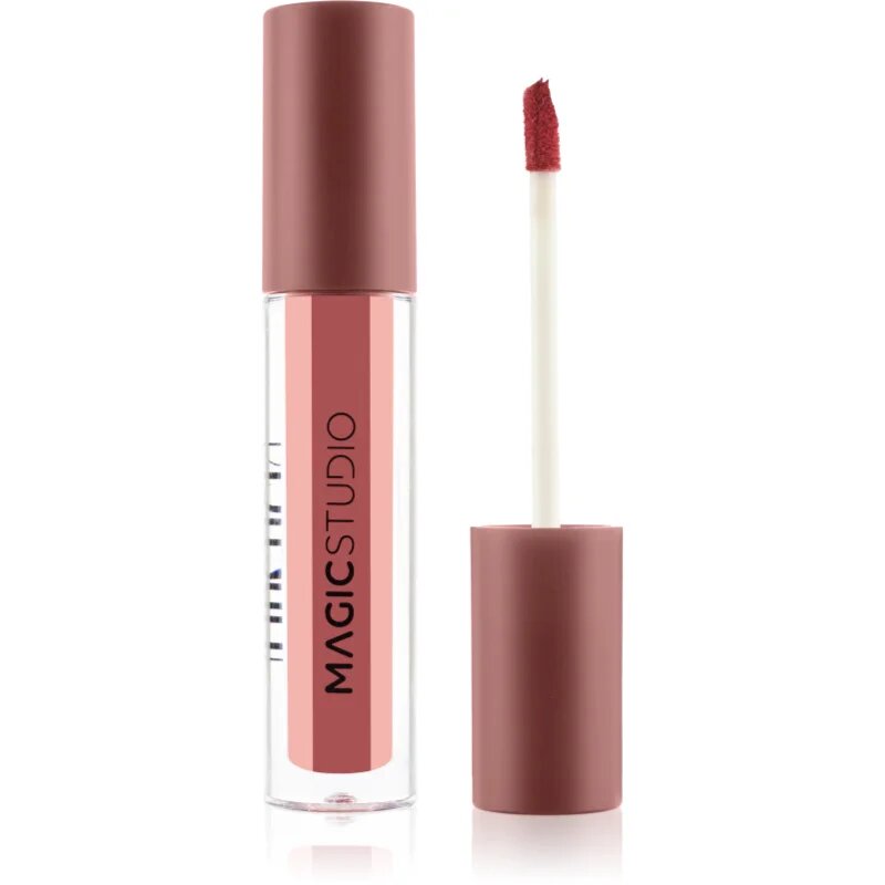 Magic studio Matte Liquid Lipstick ruj de buze lichid cu efect matifiant culoare 01 Plum 5 g