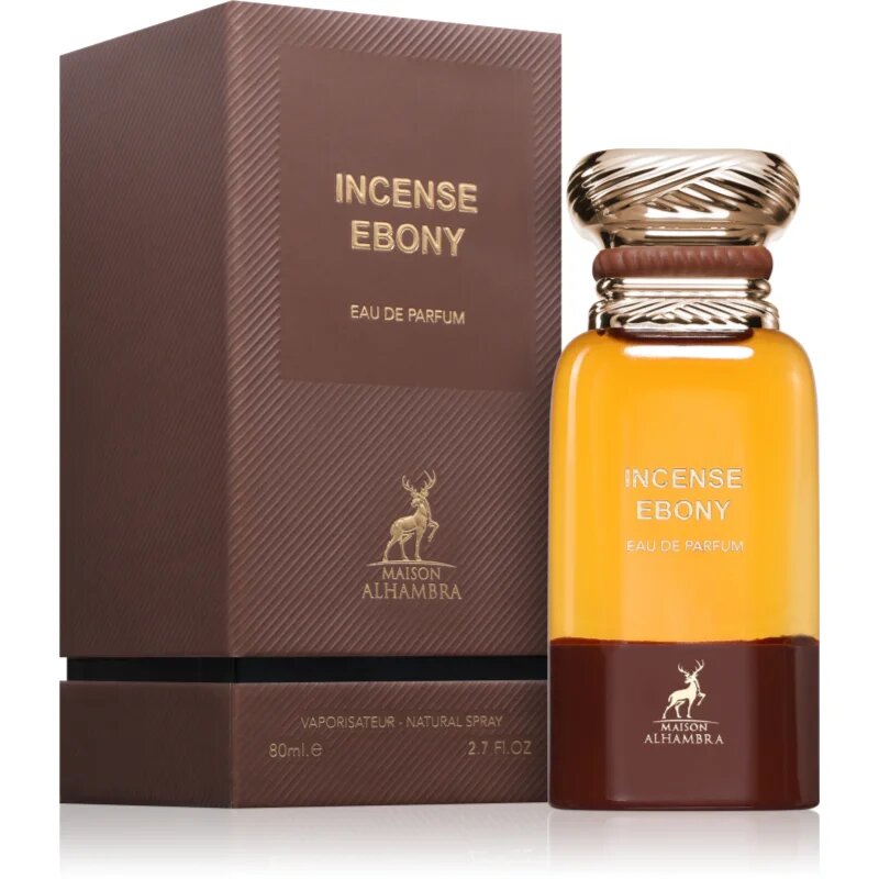 Maison Alhambra Incense Ebony Eau de Parfum unisex 80 ml