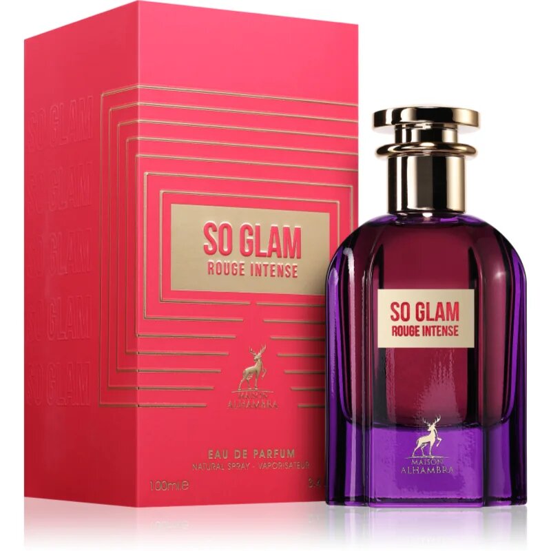 Maison Alhambra So Glam Rouge Intense Eau de Parfum pentru femei 100 ml