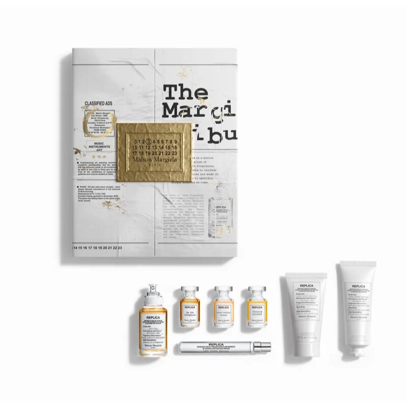 Maison Margiela 7 DAYS calendar cu numărătoare inversă până la Anul Nou unisex