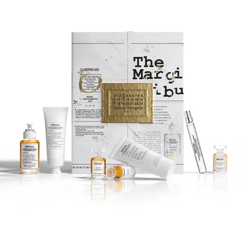 Maison Margiela 7 DAYS calendar cu numărătoare inversă până la Anul Nou unisex