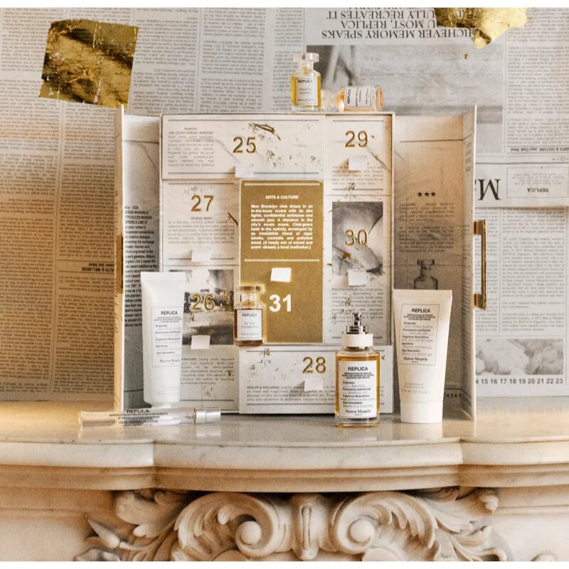 Maison Margiela 7 DAYS calendar cu numărătoare inversă până la Anul Nou unisex