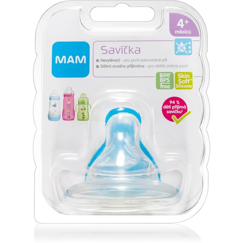 Baby Bottles Teat Spill-free tetină pentru biberon 4m+ 1 buc