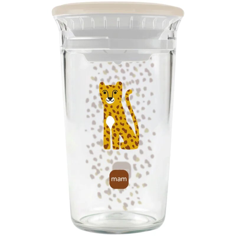 MAM Easy to Drink Cup cană etanșă Yellow 8m+ 290 ml