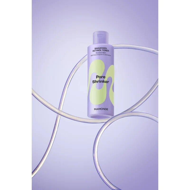 MAMONDE Pore Shrinker Bakuchiol Retinol Toner tonic facial cu efect calmant pentru minimizarea porilor 200 ml