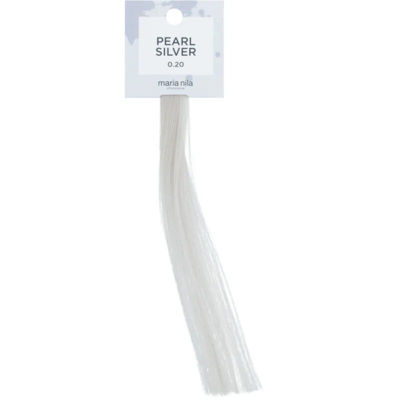 Maria Nila Colour Refresh Pearl Silver mască fină de hrănire fără pigmenți permanenți de culoare rezistă la 4 - 10 spălări 0.20 300 ml
