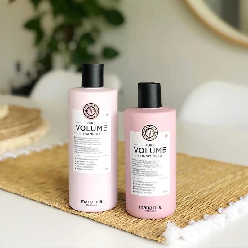 Maria Nila Pure Volume balsam pentru păr fin cu efect de volum cu efect de hidratare fără sulfat 300 ml