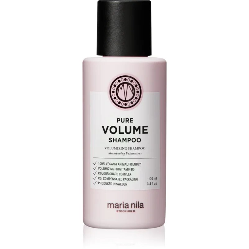 Pure Volume șampon cu efect de volum pentru părul fin fără sulfat 100 ml