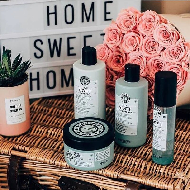 Maria Nila True Soft sampon hidratant pentru par uscat 100 ml