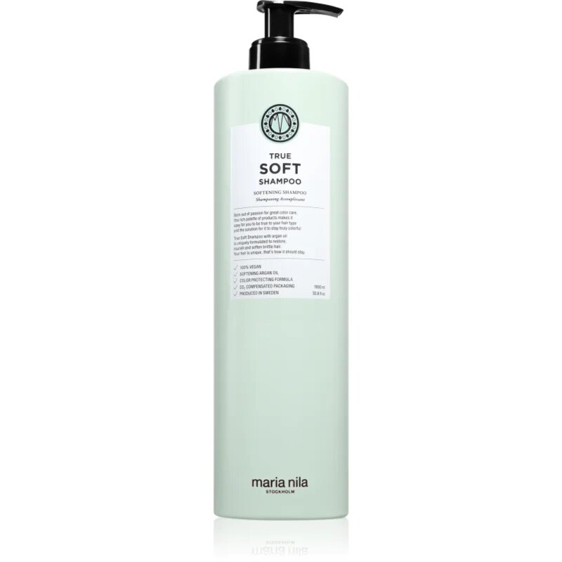 Maria Nila True Soft sampon hidratant pentru par uscat 1000 ml