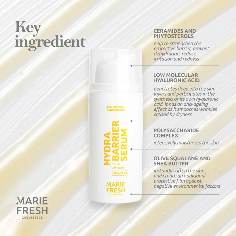 Marie Fresh Cosmetics Hydrate & Restore Serum ser hidratant 30 ml
