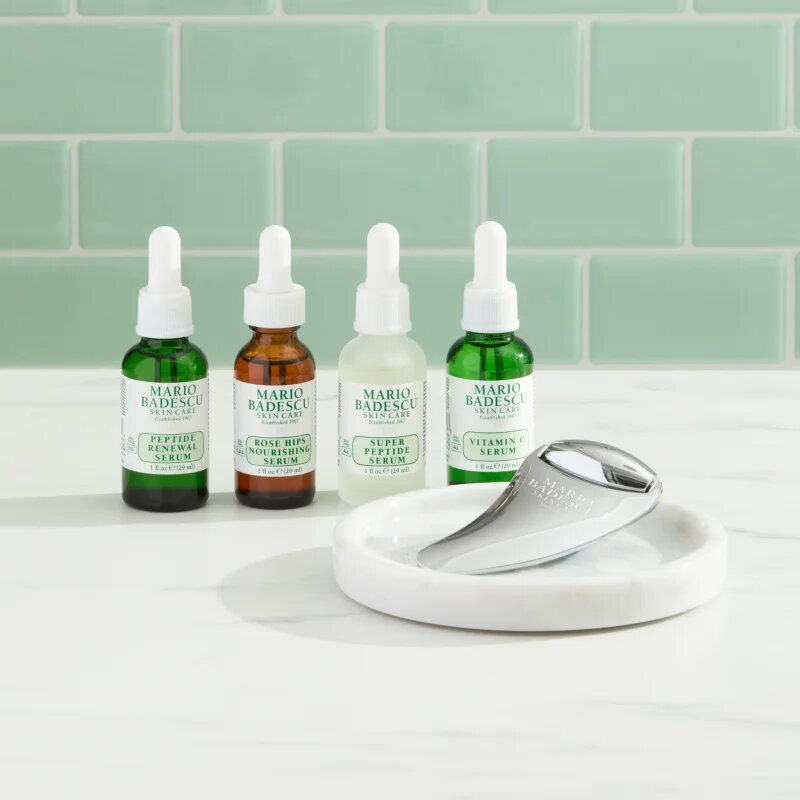Mario Badescu 2-in-1 Gua Sha Roller accesoriu de masaj faciale 1 buc