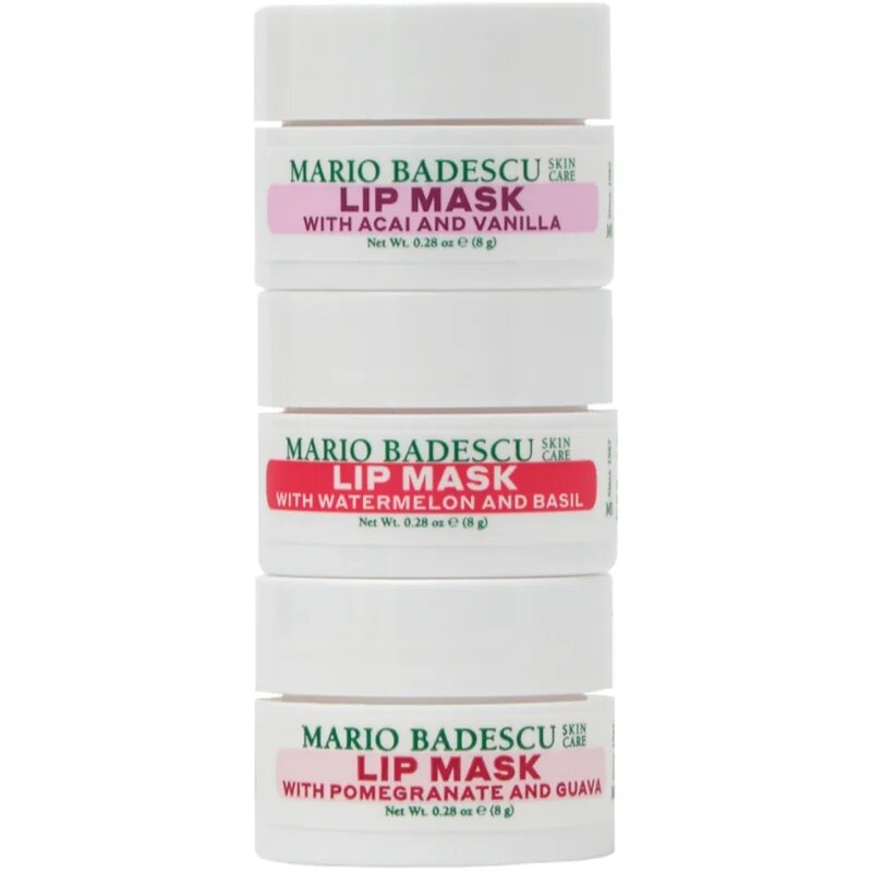 Mario Badescu Mini Lip Mask Ornament set cadou de buze