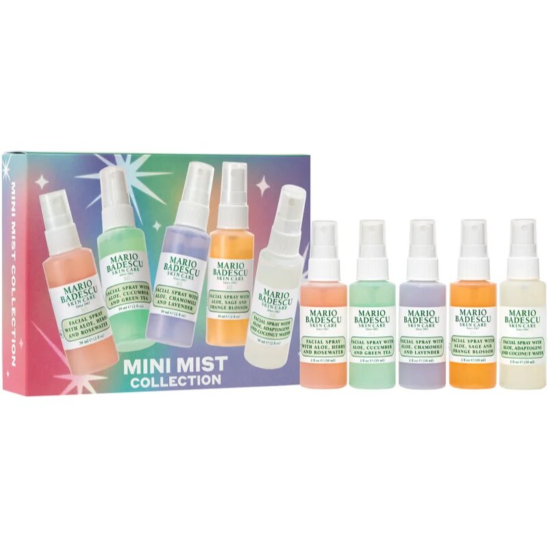 Mario Badescu Mini Mist Collection set cadou pentru luminozitate si hidratare