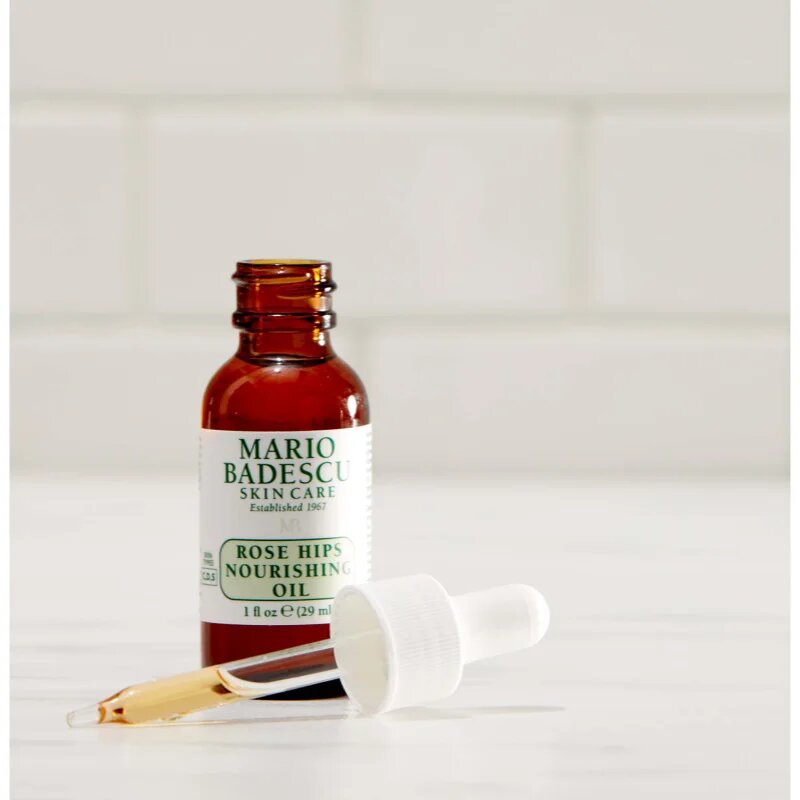 Mario Badescu Rose Hips Nourishing Oil ser uleios antioxidant pentru față cu ulei de macese 29 ml