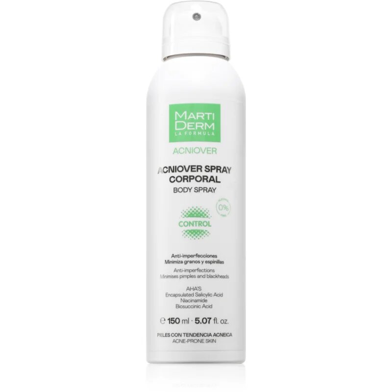 MartiDerm Acniover Body Spray spray pentru corp impotriva acneei 150 ml