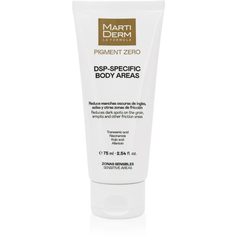 MartiDerm Pigment Zero DSP-Specific Body Areas crema de corp impotriva petelor 75 ml