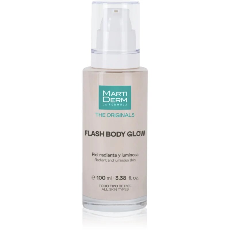 MartiDerm The Originals Flash Body Glow cremă de corp cu efect de iluminare 100 ml