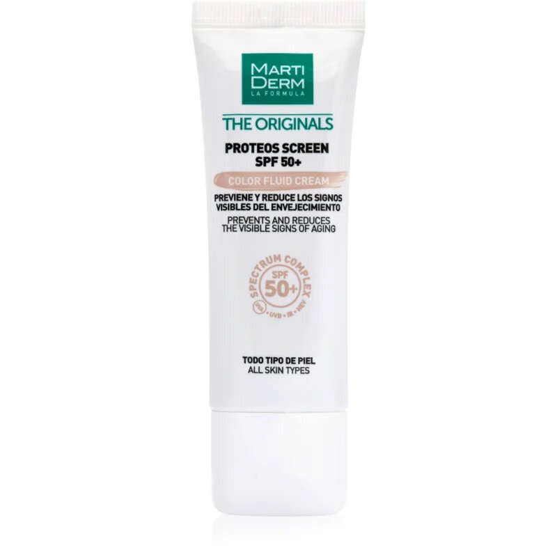 MartiDerm The Originals Proteos Screen Fluid nuantator SPF 50+ 40 ml