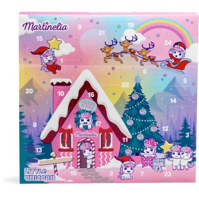 Martinelia Advent Calendar Christmas Calendar de Crăciun