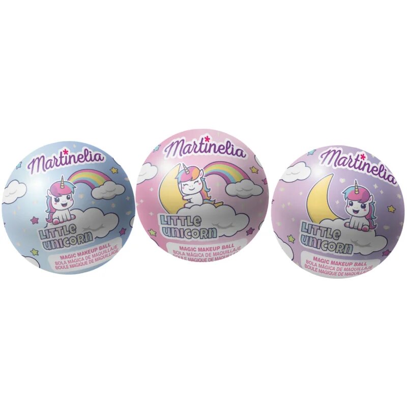 Martinelia Little Unicorn Magic Makeup Ball make up in marmura