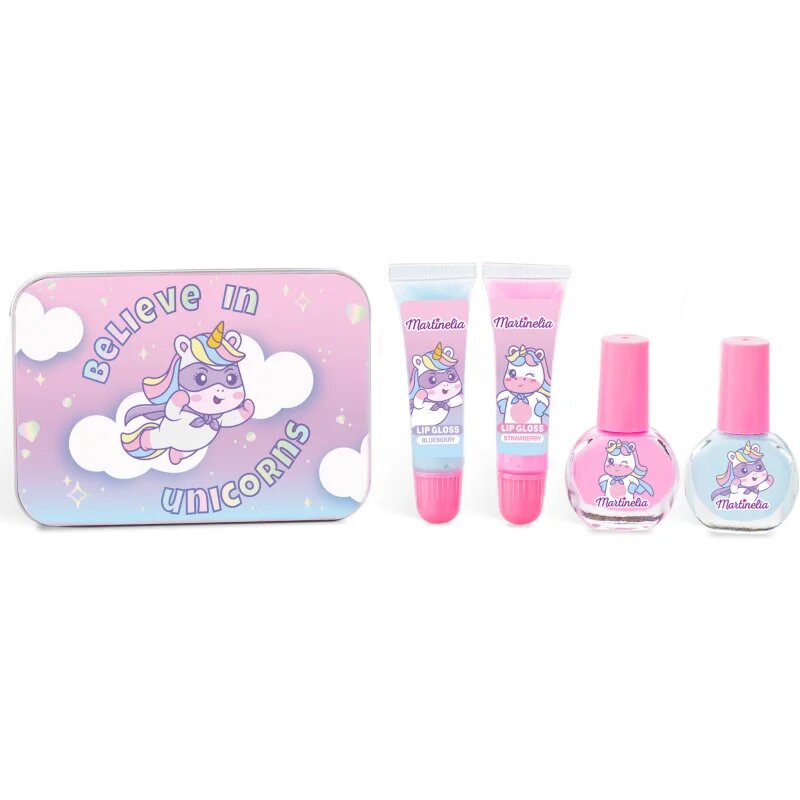 Martinelia Little Unicorn Makeup & Case set pentru copii 3+