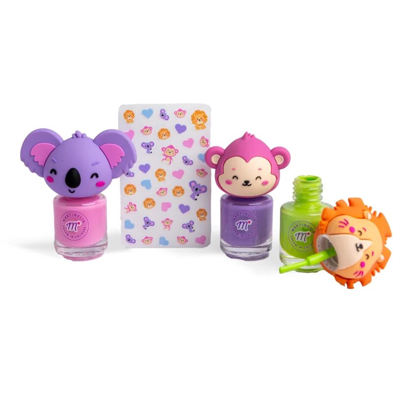 Martinelia My Best Friends Nails & Stickers Set set pentru copii