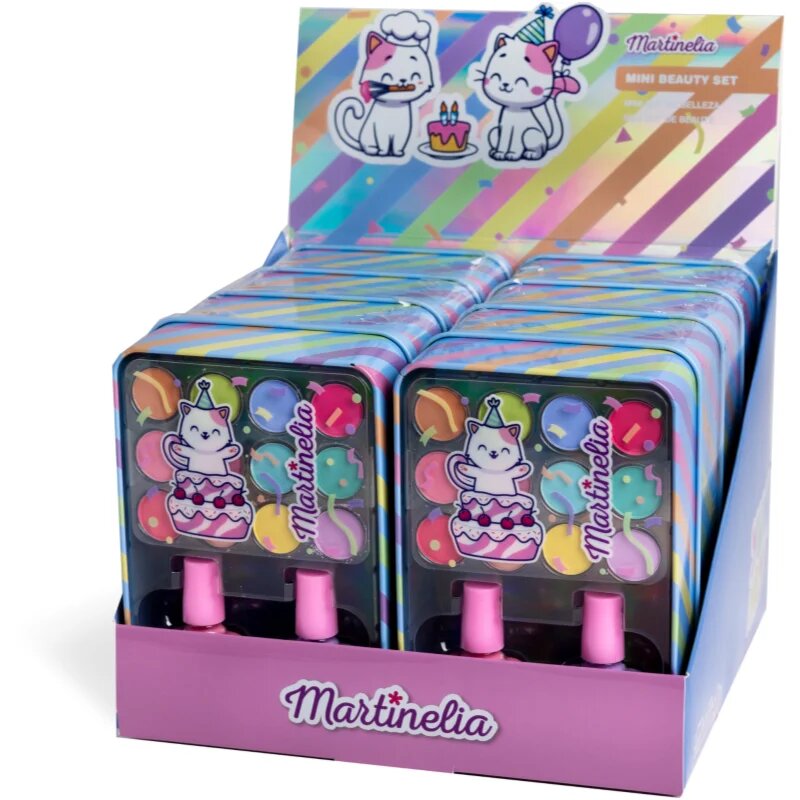 Martinelia Yummy Eyes & Nails Tin Box set pentru copii 3+