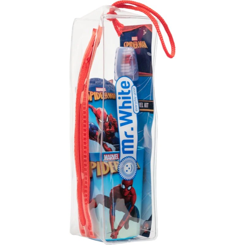 Spiderman Travel Dental set pentru îngrijirea dentară pentru copii 3+
