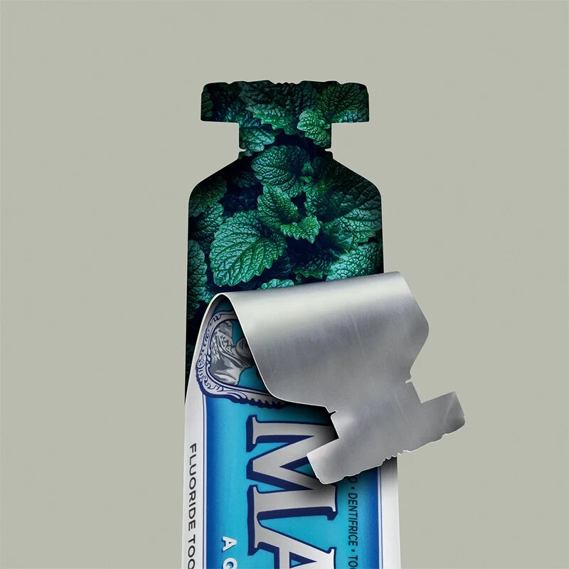 Marvis The Mints Aquatic pastă de dinți aroma Aquatic-Mint 25 ml