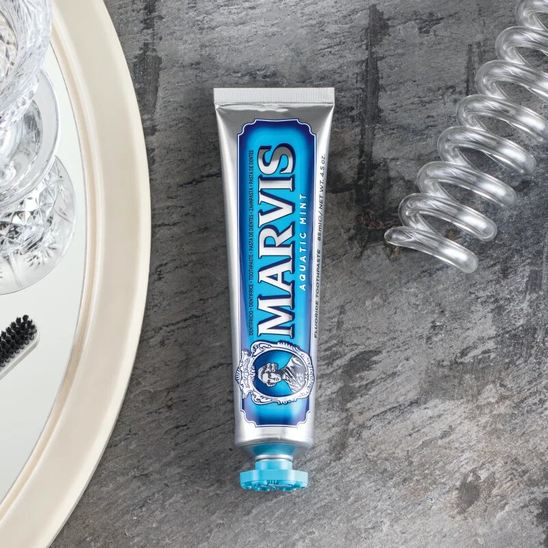 Marvis The Mints Aquatic pastă de dinți aroma Aquatic-Mint 25 ml